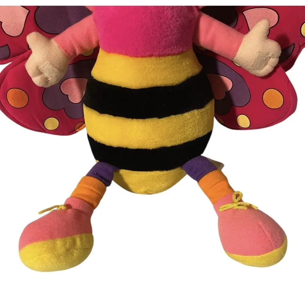 Buzzy Butterbees Bee Pal Plush Stuffed Animal Honey Bee Bumblebee Butterfly RARE
